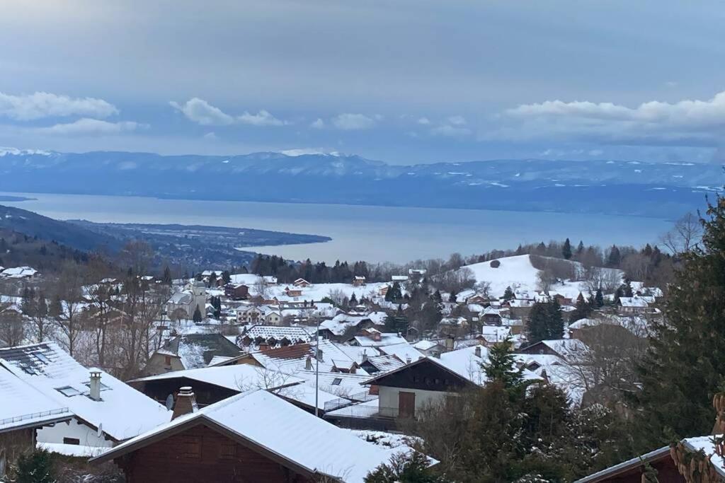Duplex En Station Vue Sur Lac Leman تولو المظهر الخارجي الصورة