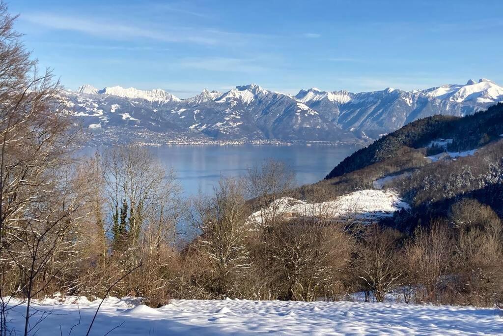 Duplex En Station Vue Sur Lac Leman تولو المظهر الخارجي الصورة